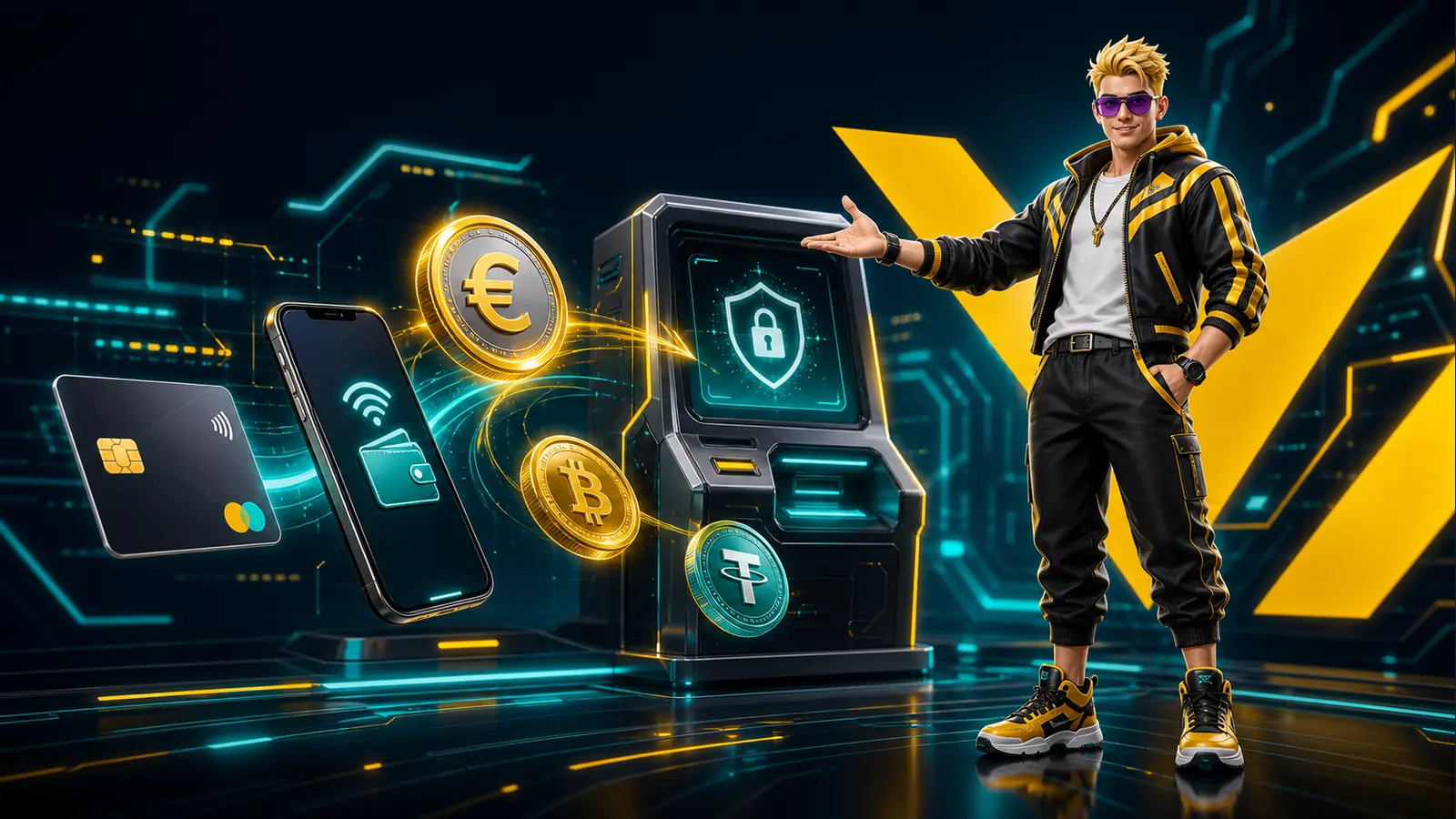 Banner de Caixa PlayBaze com pagamentos em euros e MB Way